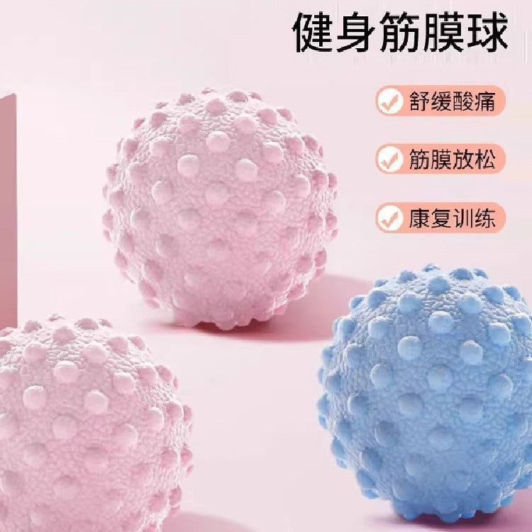 Multifunctional Fascia Massage Ball, Yoga Fitness, Foot Soothing, Shoulder, Neck, Waist and Back Relaxation, Meridian Solid Fascia Ball - image 3
