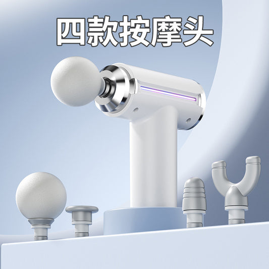 Mini fascia gun, mini massager, rechargeable, silent, multifunctional, manufacturer wholesale, gift and souvenir with logo - image 1