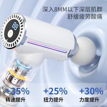 Mini fascia gun, mini massager, rechargeable, silent, multifunctional, manufacturer wholesale, gift and souvenir with logo - image 4