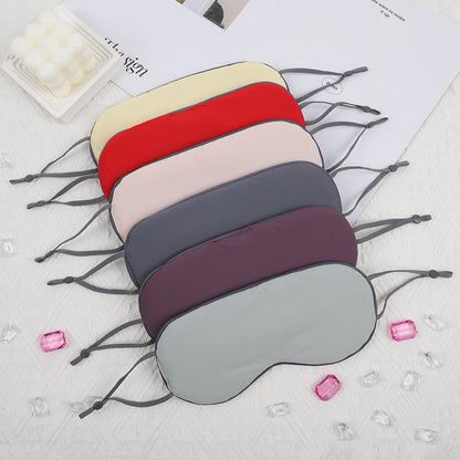Ice Silk Eye Mask for Sleep, Light-Blocking, Ear-Hanging Style, Cool and Breathable, Suitable for Nap, Travel, Unisex Eye Protection - image 1