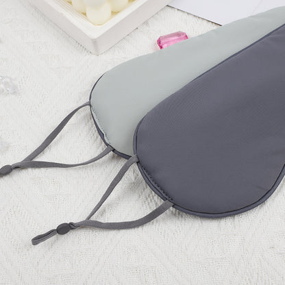 Ice Silk Eye Mask for Sleep, Light-Blocking, Ear-Hanging Style, Cool and Breathable, Suitable for Nap, Travel, Unisex Eye Protection - image 3