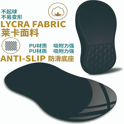 Memory foam wrist rest mouse pad ergonomic massage raised anti-slip office gaming keyboard wrist support f97 - image 3