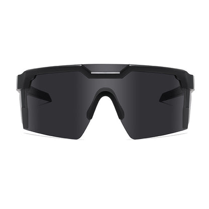 Real film cycling glasses, outdoor sports sunglasses, heat wave cross-border bestseller, large frame protective sunglasses - image 5