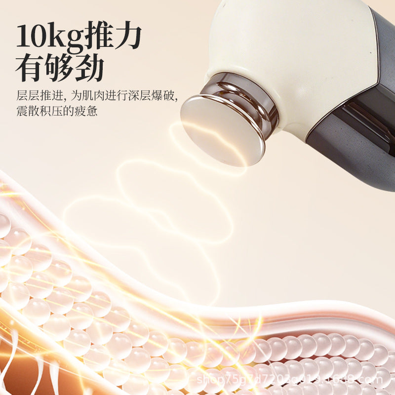 Cross-border bestseller: multifunctional mini fascia gun for women, pocket-sized vibrating muscle massager - image 4