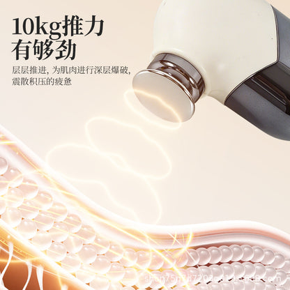Cross-border bestseller: multifunctional mini fascia gun for women, pocket-sized vibrating muscle massager - image 4