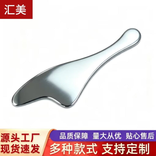 Fascia knife, stainless steel fascia knife, gua sha fascia knife, full-body massage, shoulder and neck muscle relaxation, neck scraping tool - image 1