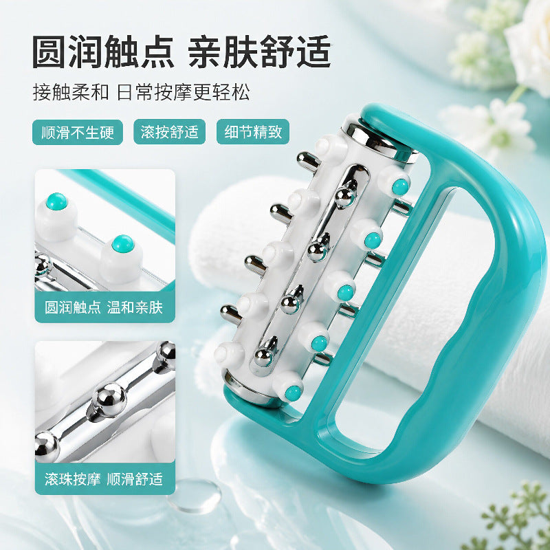 Handheld small roller leg massager, shoulder and neck massager, full body massager, rolling massager for shoulder, neck, waist, and back - image 5