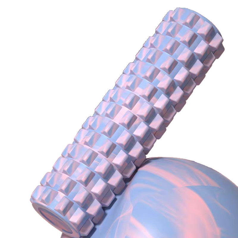 Solid foam roller for muscle relaxation, spiky roller, slimming leg tool, massage roller, leg roller, yoga equipment - image 5