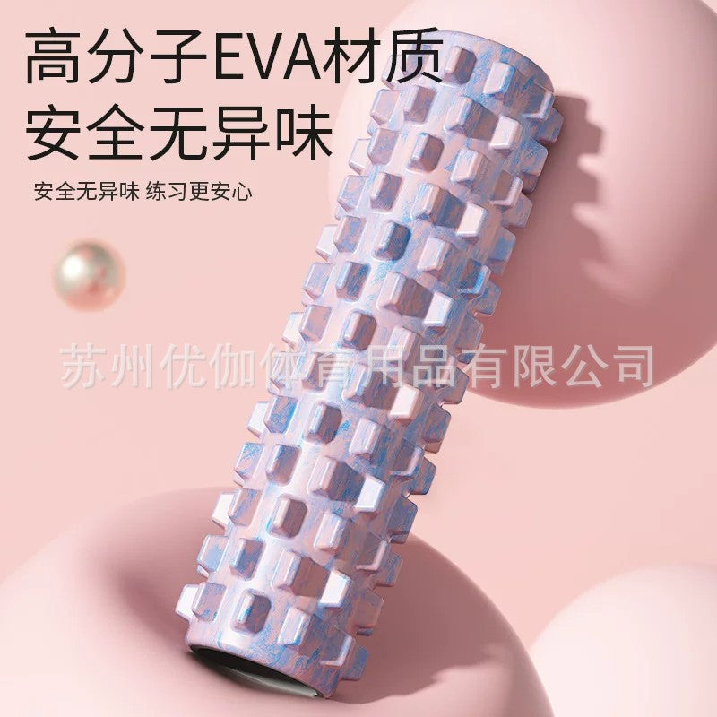 Foam roller for muscle relaxation, massage roller, fitness yoga column, fascia roller, solid foam roller for slimming legs - image 4