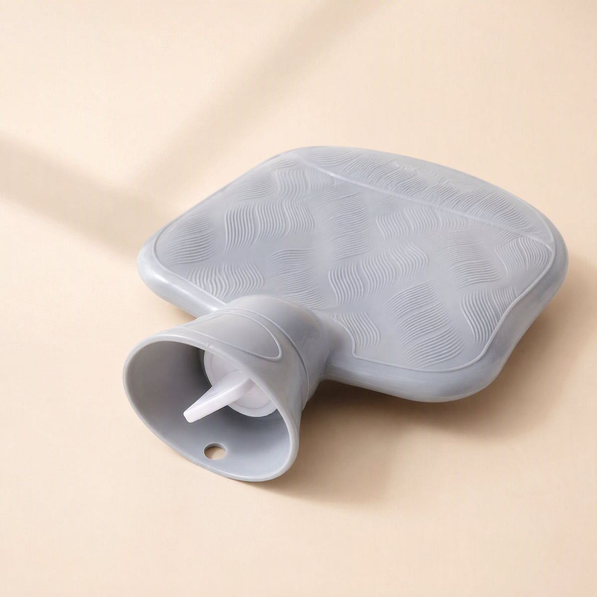 PVC hot water bottle with a water-filled inner liner - view 2