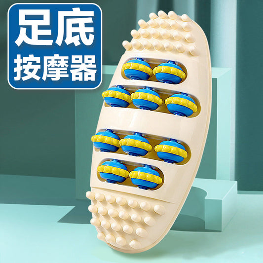 Foot massager, foot massage device, roller foot massager, foot therapy tool, foot massage tool for home use - image 1