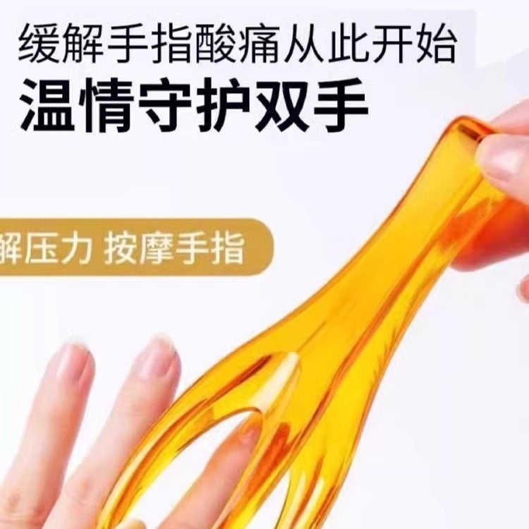 Finger massager relieves joint pain, roller-type massage clip, elastic massage clip, finger meridian care equipment - image 2