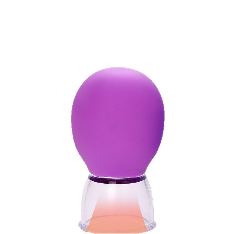 Facial cupping device, facial massage, cupping massage, head relaxation, silicone vacuum cup - image 5