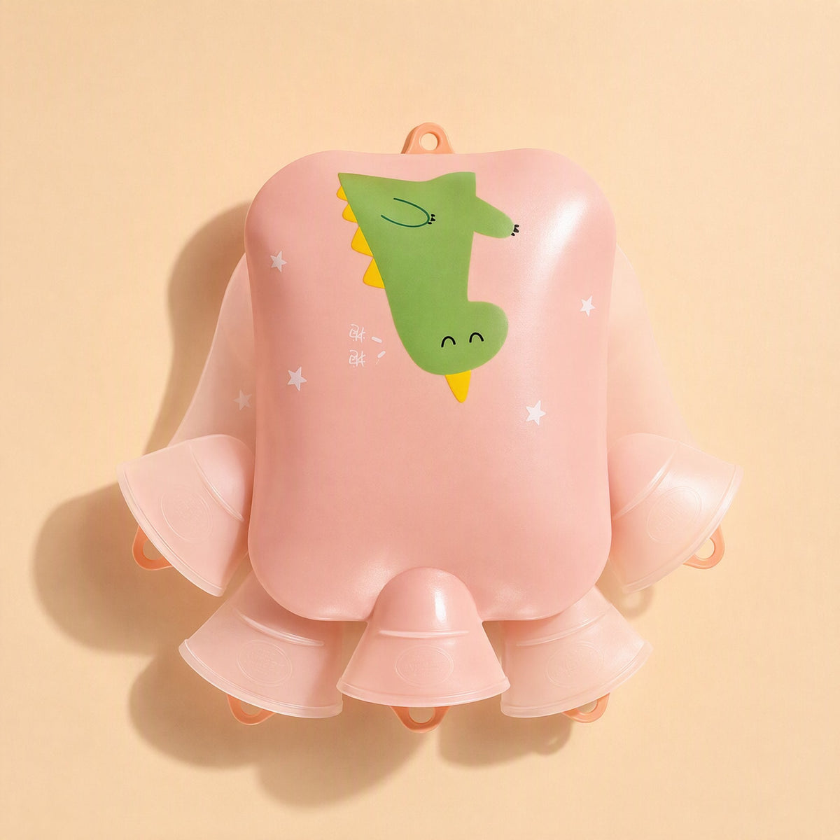 PVC water-filled cartoon plush hot water bottle with a hot-and-cold dual-use feature - view 5