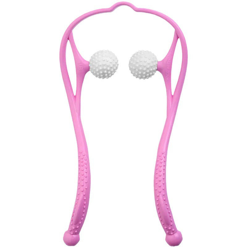 Manual cervical spine massager, waist and shoulder spine roller for clearing neck and shoulder acupoints, home-use neck massage tool - image 5