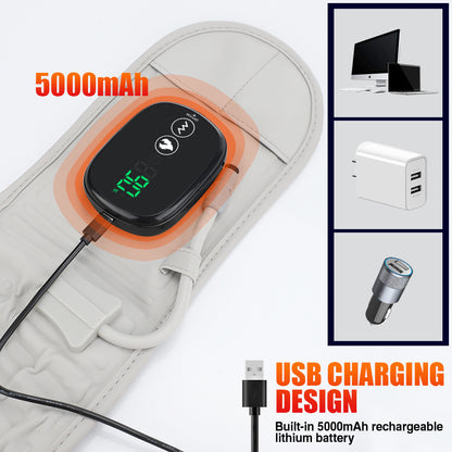 Cross-border inflatable waist support massager, abdominal warming, waist care, traction support, electric heating inflatable waist support - image 4