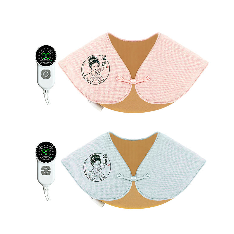 Electric Heating Shoulder and Neck Warmer, New Neck Warmer with Heat Therapy, Neck Sleeve for Warmth, Moxibustion Salt Bag, Shoulder and Neck Protector, Moxibus - image 5