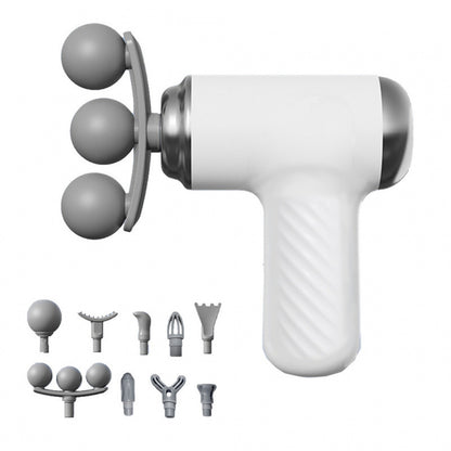 Cross-border mini fascia gun massager for muscle relaxation, deep vibration for shoulder, neck, waist, and back, electric fitness massager - image 4