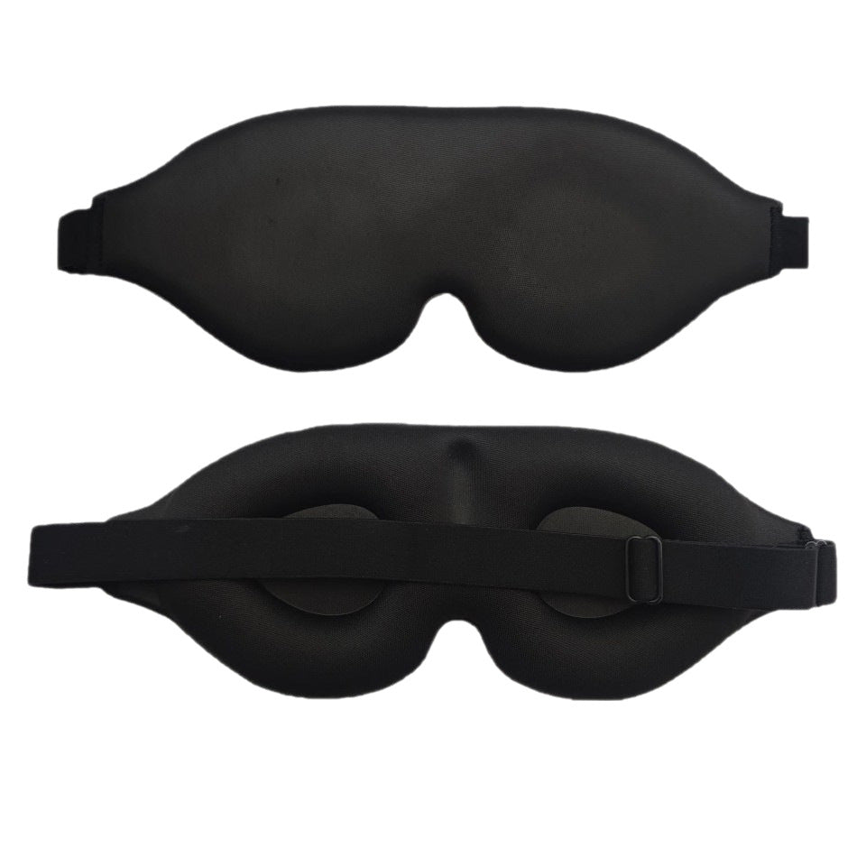 3D Stereo Eye Mask for Sleep, Noise Reduction, Travel, Lunch Break, Fatigue, Light Blocking, Cotton, Breathable, Memory Foam, Eye Protection, Portable - image 5