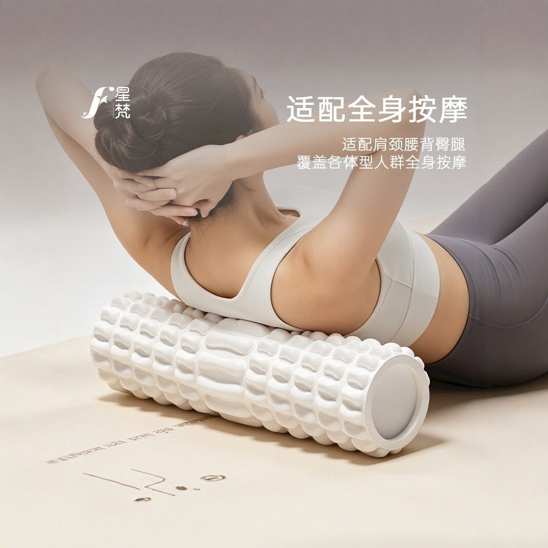 Solid foam roller, spiky yoga stick, muscle relaxation massage roller, home fitness relaxation tool, direct from the factory - image 4