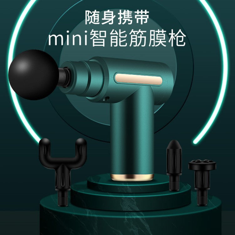 Cross-border portable mini muscle relaxation electric massager, small mini massage gun for women, 720 fascia gun - image 4