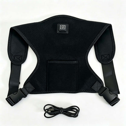 Electric heating shoulder and neck warmer shawl for sleeping, shoulder and neck physiotherapy, moxibustion, hot compress, electric heating arm and shoulder cape - image 5