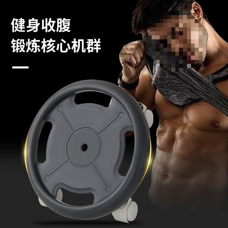 Silent Abdominal Wheel with Sliding Disc for Fitness, Abdominal Muscle Trainer for Men and Women, Indoor Exercise Equipment for Core Strength Training - image 2