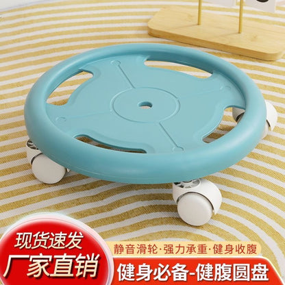 Silent Abdominal Wheel with Sliding Disc for Fitness, Abdominal Muscle Trainer for Men and Women, Indoor Exercise Equipment for Core Strength Training - image 3
