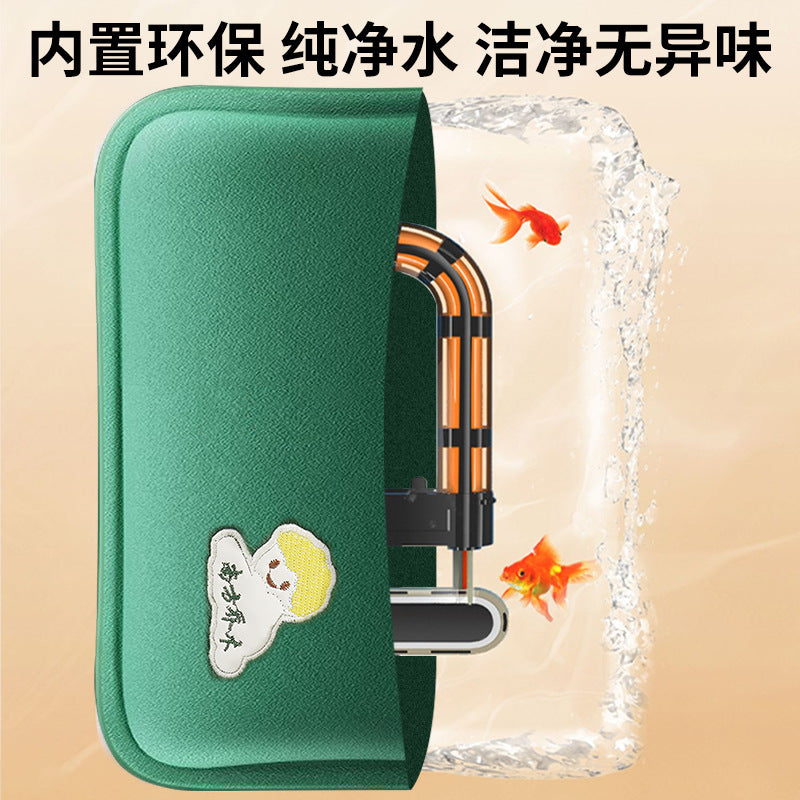 New national standard rechargeable hot water bag, water and electricity separation, double-hand insert hand warmer, factory wholesale, in stock - image 4