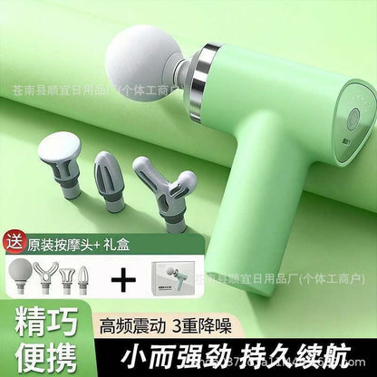 Mini fascia gun manufacturer wholesale and direct delivery of small portable muscle massager, handheld neck fascia gun - image 3