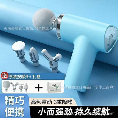 Mini fascia gun manufacturer wholesale and direct delivery of small portable muscle massager, handheld neck fascia gun - image 4
