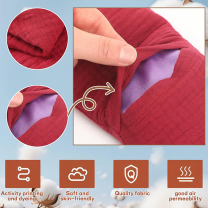 Cross-border pure cotton soft and comfortable detachable unscented yoga relaxation eye pillow cover, sleep meditation eye mask cover - image 4
