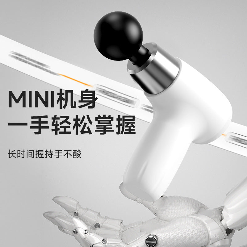 Cross-border mini fascia gun, multifunctional muscle relaxer, small full-body massager, electric shoulder and neck massage gun, cervical spine massager - image 2