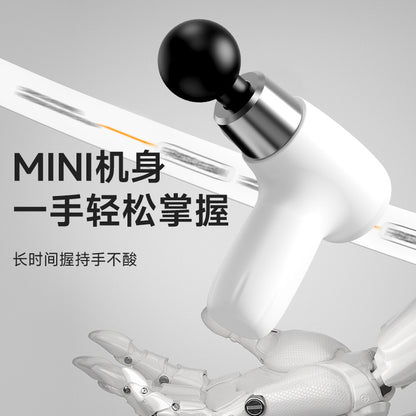 Cross-border mini fascia gun, multifunctional muscle relaxer, small full-body massager, electric shoulder and neck massage gun, cervical spine massager - image 2