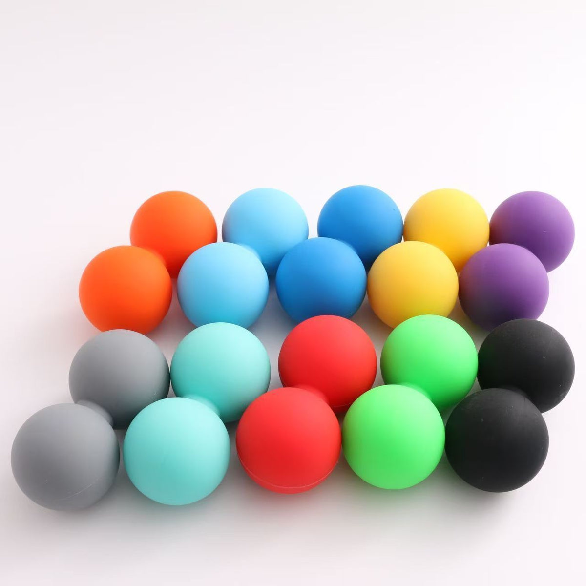 Peanut ball, fascia ball, massage ball, foot and neck membrane ball, small muscle relaxer, back and waist fitness yoga membrane ball - image 3