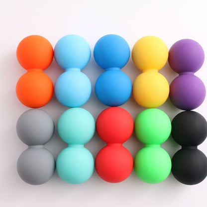 Peanut ball, fascia ball, massage ball, foot and neck membrane ball, small muscle relaxer, back and waist fitness yoga membrane ball - image 4