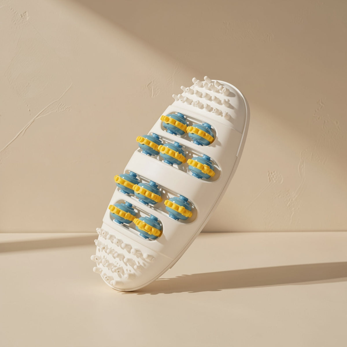 Plastic foot massage roller board with rollers for the soles of the feet - view 2