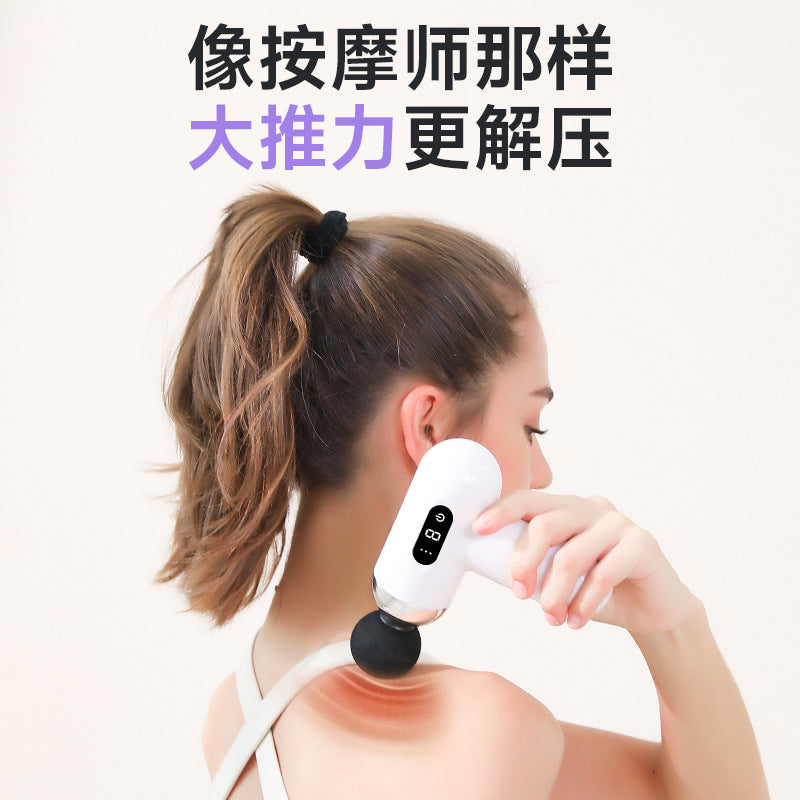 Cross-border mini massage fascia gun for home use, intelligent professional-grade electric neck fascia massager for muscle relaxation - image 4