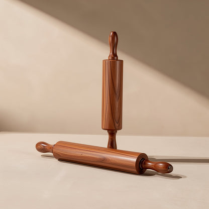 Solid-wood ebony massage roller stick
