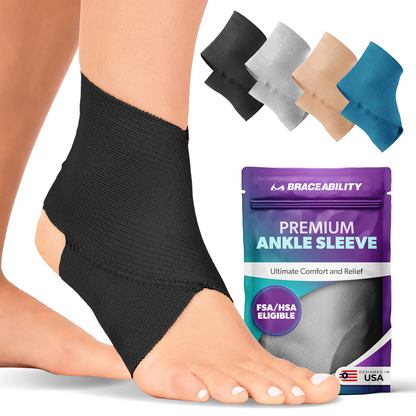 Elastic Ankle Brace for Gymnastics, Dance & Athletic Support