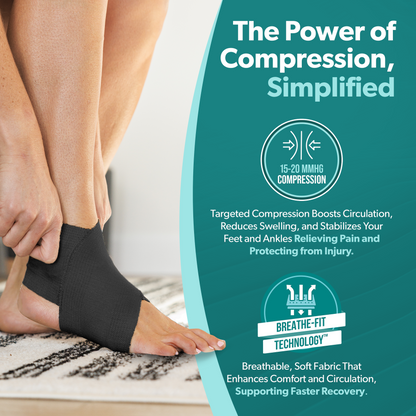 Elastic Ankle Brace for Gymnastics, Dance & Athletic Support