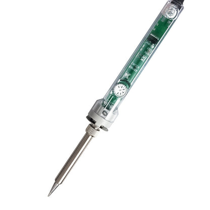 Longevity electric soldering iron yellow flower 907 temperature adjustment 60W internal heating household suit maintenance welding tool soldering wholesale - image 5