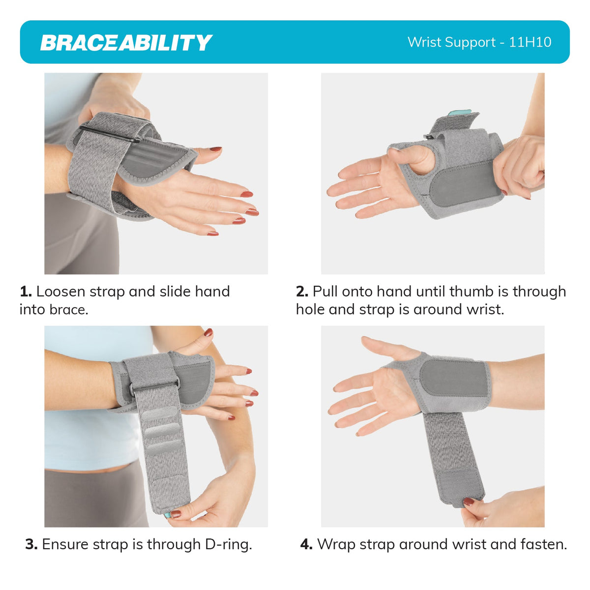 Sports Wrist Support Brace - Tennis and Pickleball Wrist Pain Relief for Tendonitis, Sprains, and Arthritis