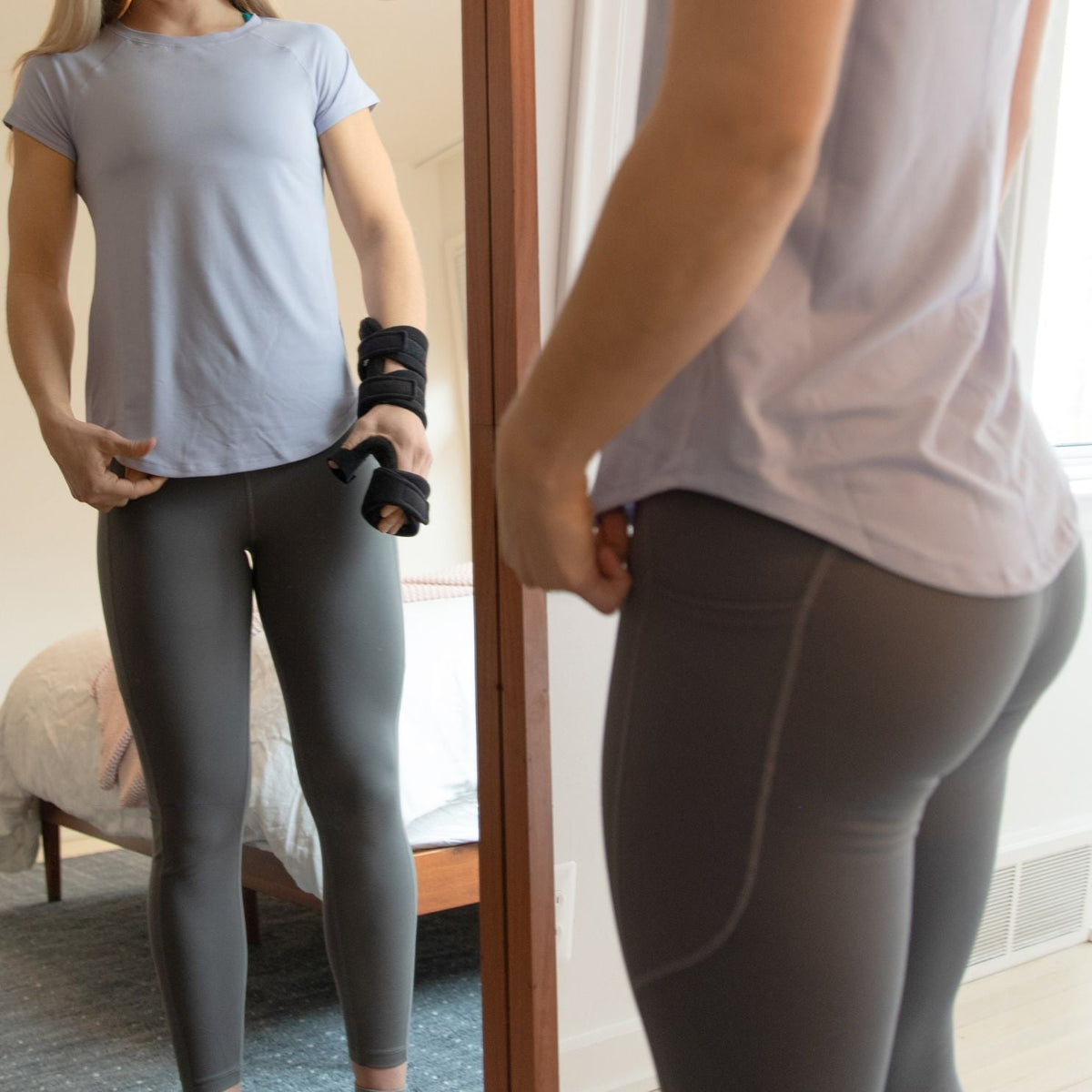Resting Hand Splint | Day or Night Soft Wrist and Finger Immobilizer Brace for Surgery or Stroke Recovery