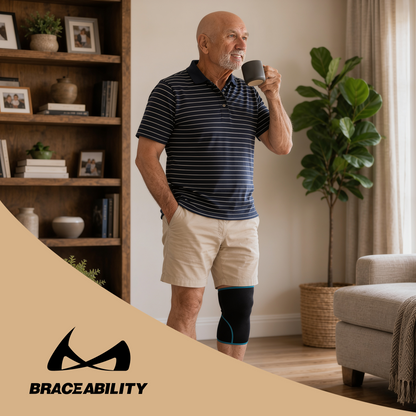 Neoprene Knee Compression Sleeve for Arthritis Pain and Daily Support