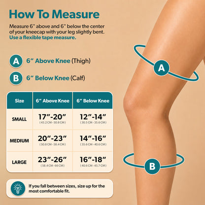 Neoprene Knee Compression Sleeve for Arthritis Pain and Daily Support