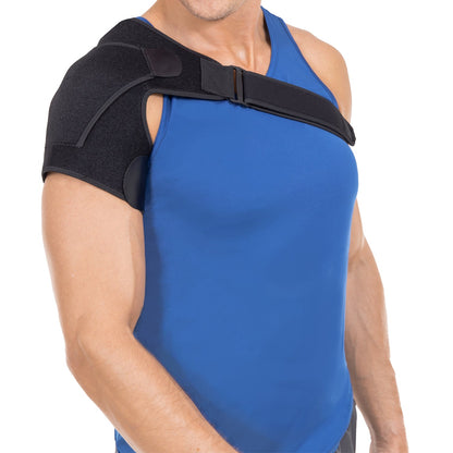 Shoulder Support Brace | Compression Sleeve for Torn Rotator Cuff, Impingement Pain, Labrum Tears, and Bursitis