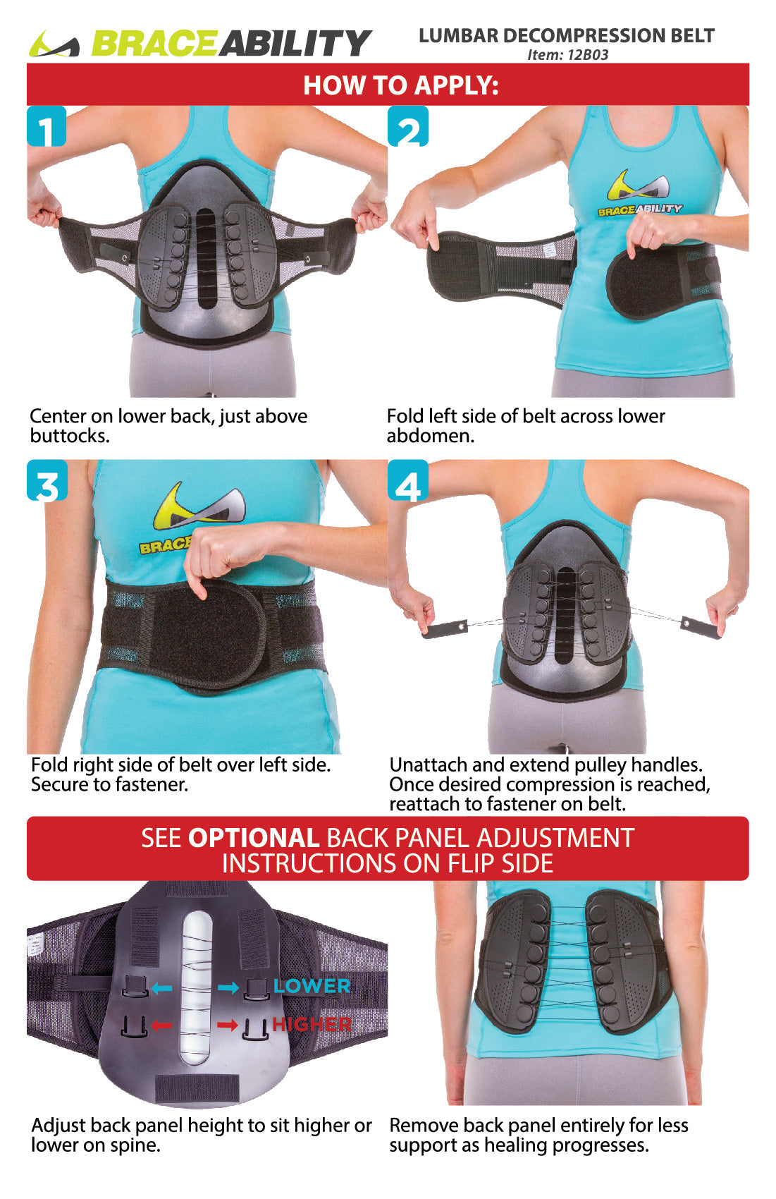 Lumbar Decompression Back Brace | Lumbosacral Corset Belt for Spinal Disc Injury & Surgery Pain Relief