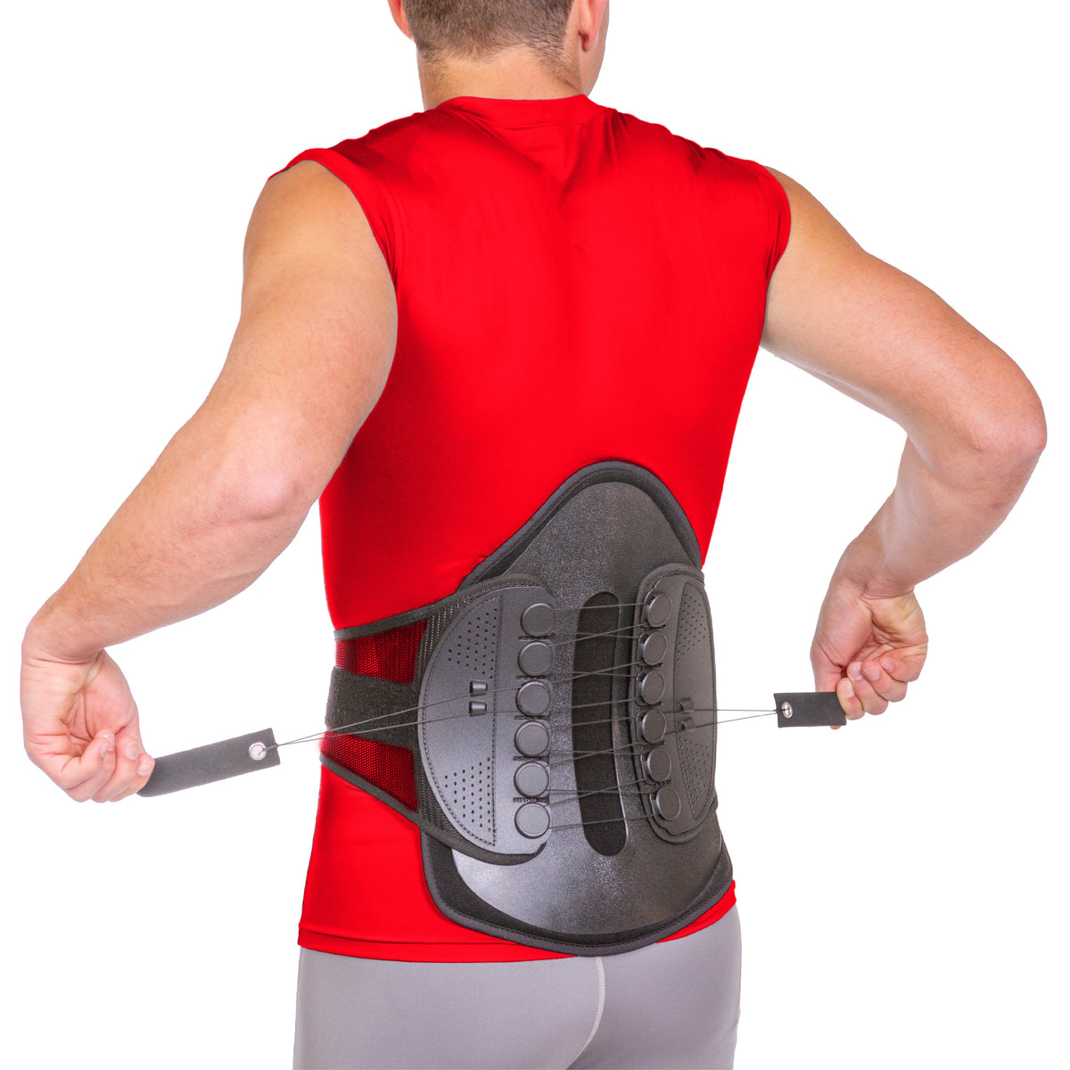 Lumbar Decompression Back Brace | Lumbosacral Corset Belt for Spinal Disc Injury & Surgery Pain Relief