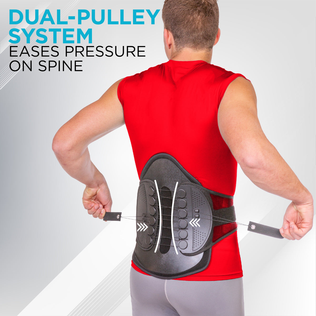 Lumbar Decompression Back Brace | Lumbosacral Corset Belt for Spinal Disc Injury & Surgery Pain Relief